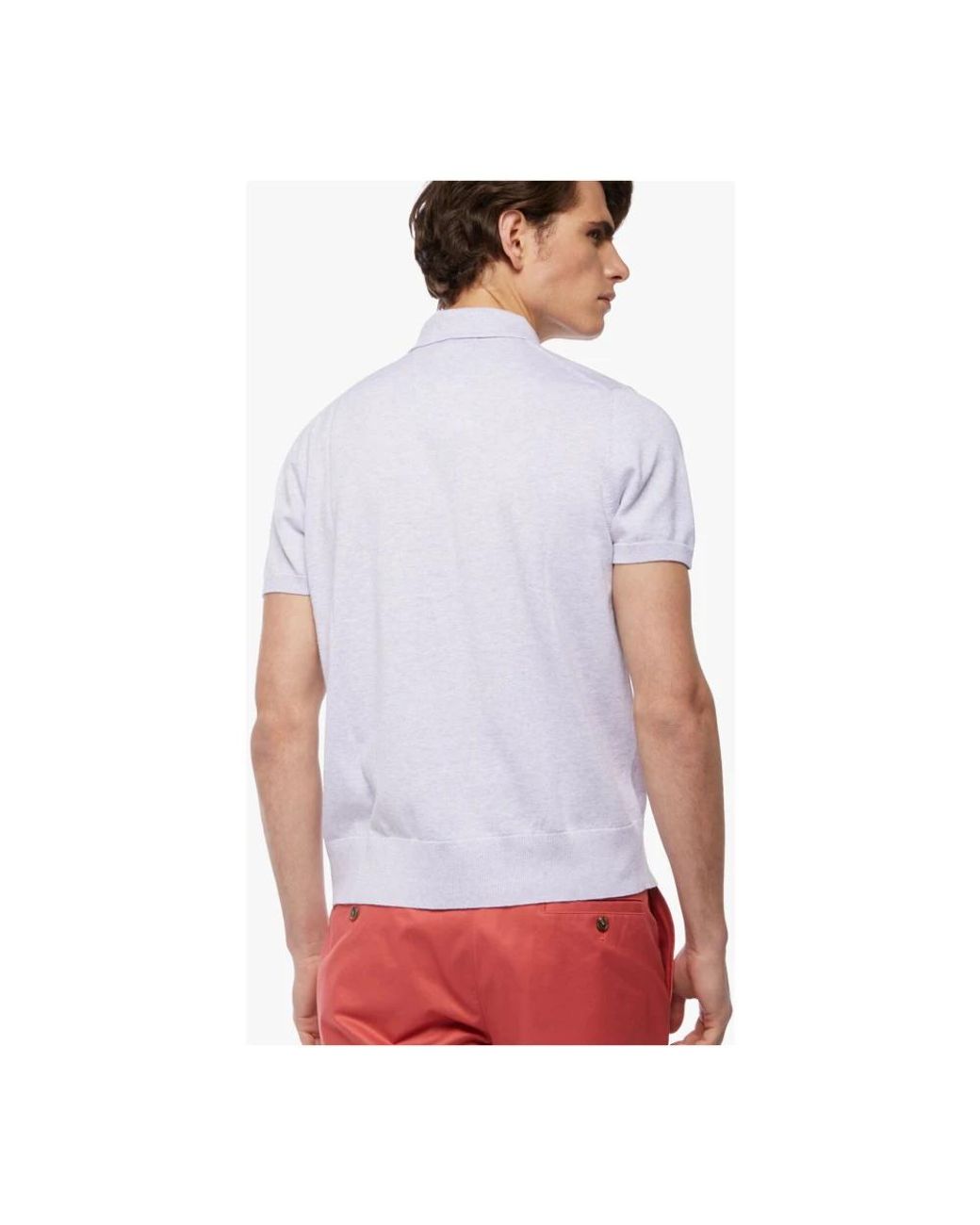 Brooks Brothers White Round-Neck Knitwear for men