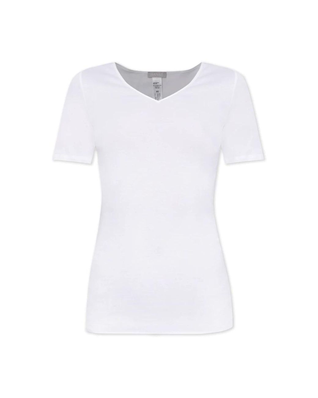 T-Shirts Hanro de color White