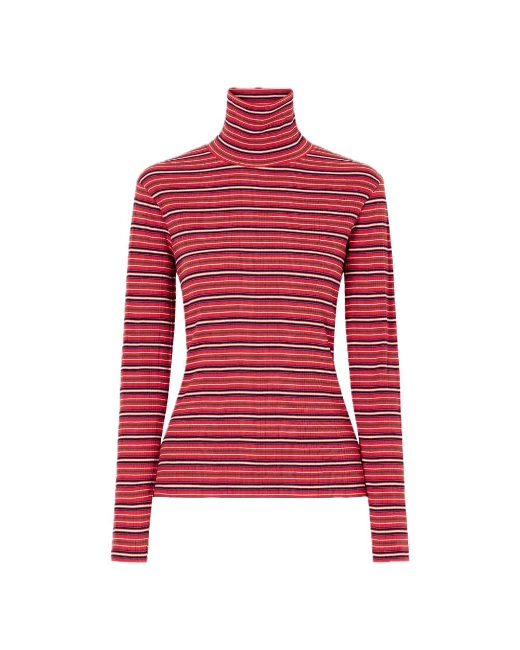 Dries Van Noten Hetala Top in het Red