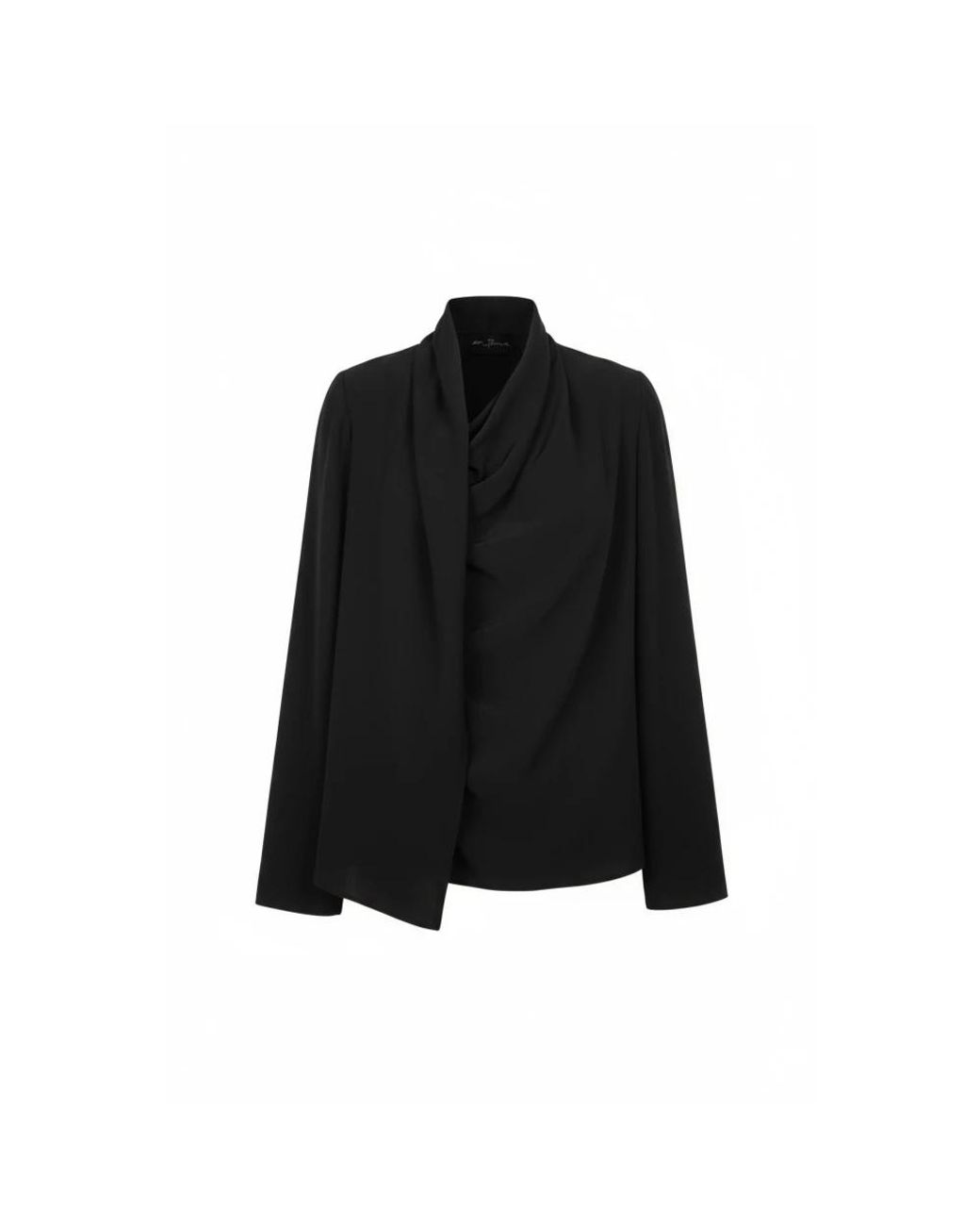 Cortana Black Blouses