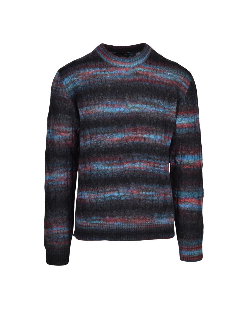 Roberto Collina Blue Round-Neck Knitwear for men