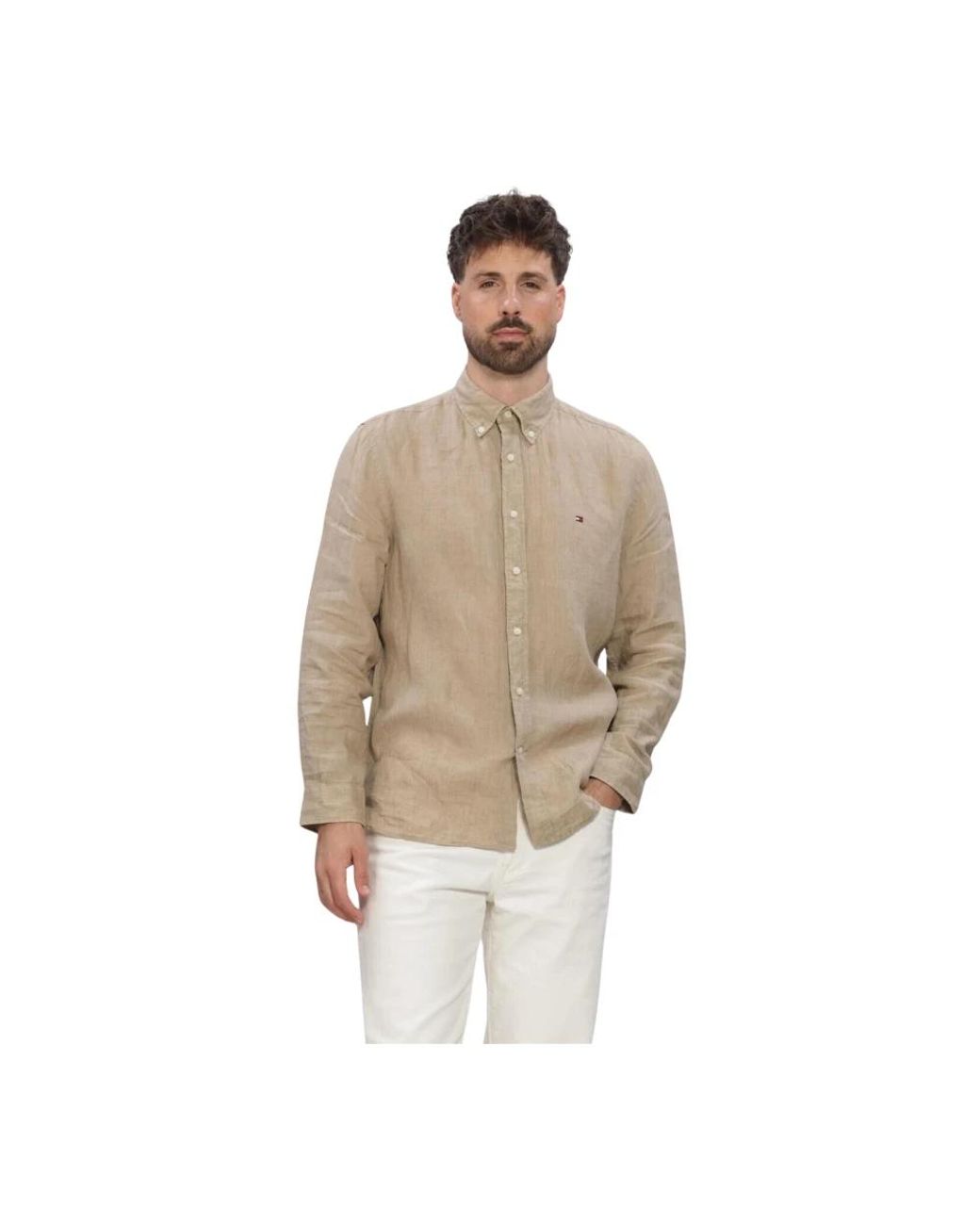 Tommy Hilfiger Natural Casual Shirts for men
