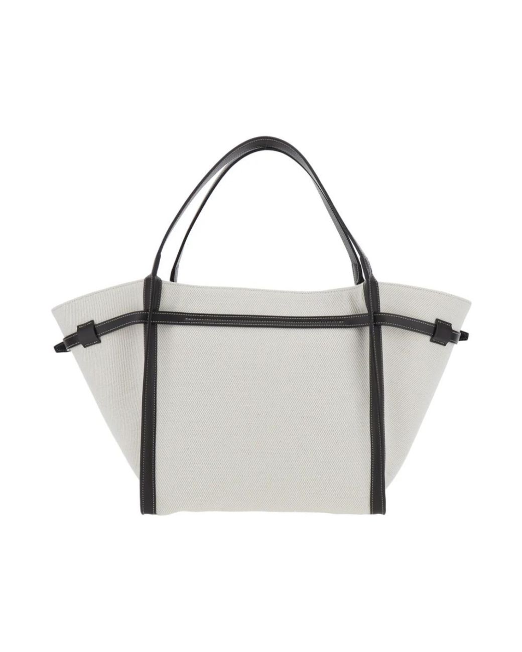 Tod's Gray T String Shopper Maxi