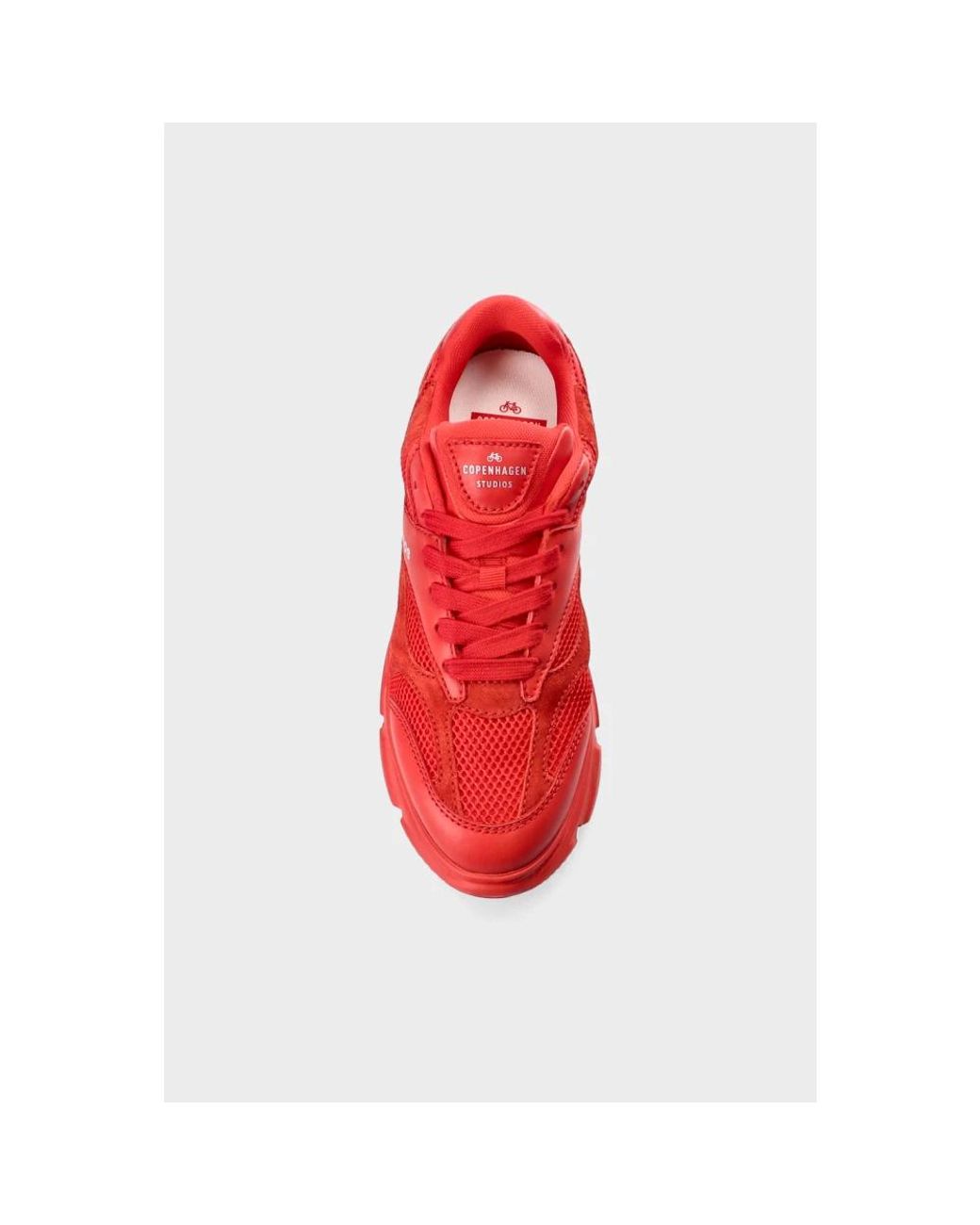 COPENHAGEN Red Sneakers