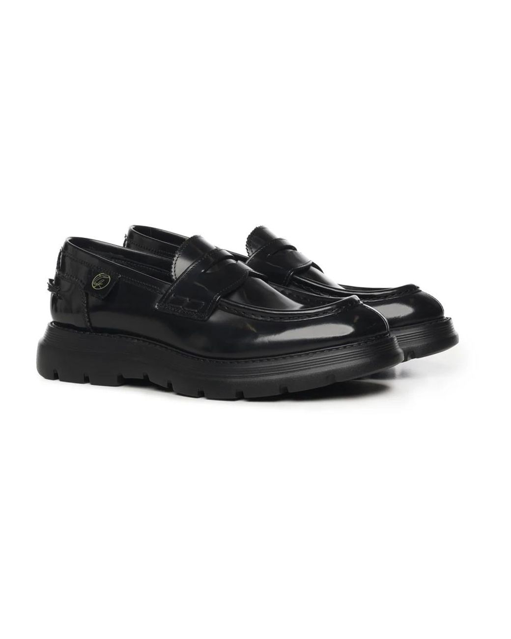 Giuliano Galiano Black Loafers for men