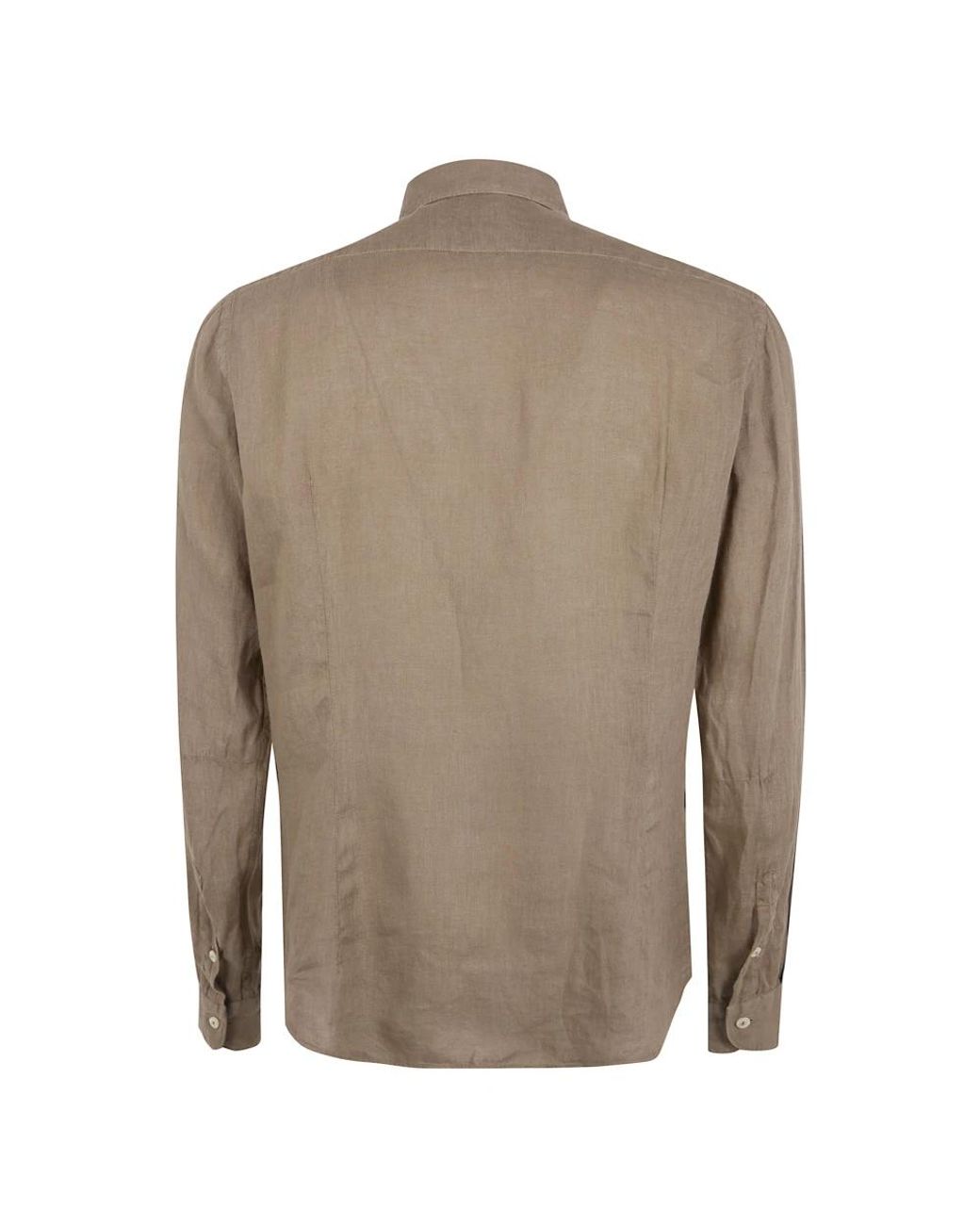 Casual Shirts Tintoria Mattei 954 de hombre de color Brown