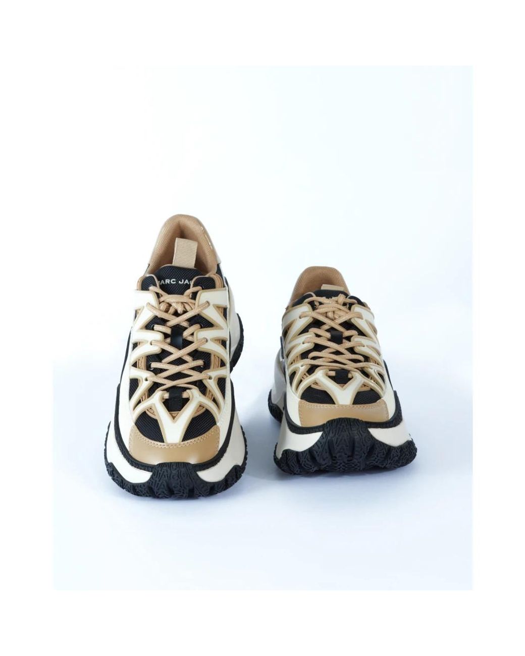 Marc Jacobs White Chunky Sneaker Mit Farbblöcken
