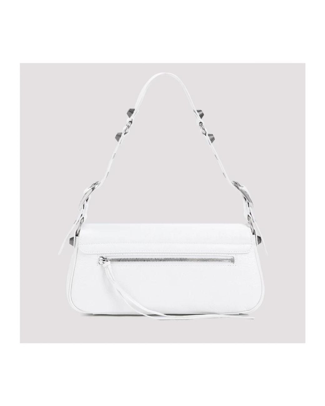 Balenciaga White Shoulder Bags