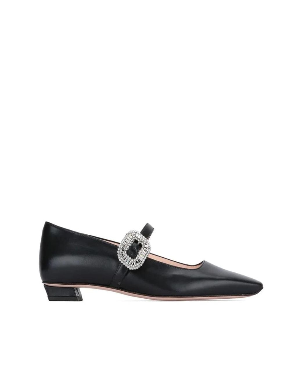 Roger Vivier Black Ballerina Shoes