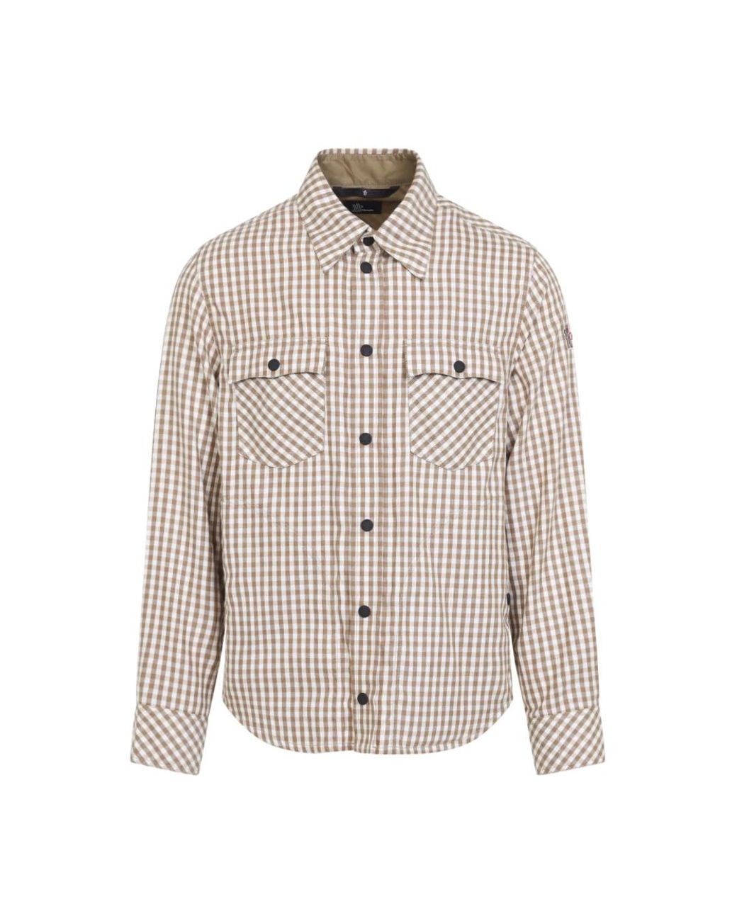 Moncler White Casual Shirts for men