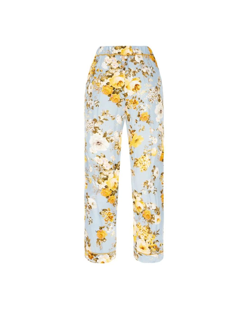Jucca Yellow Straight Trousers