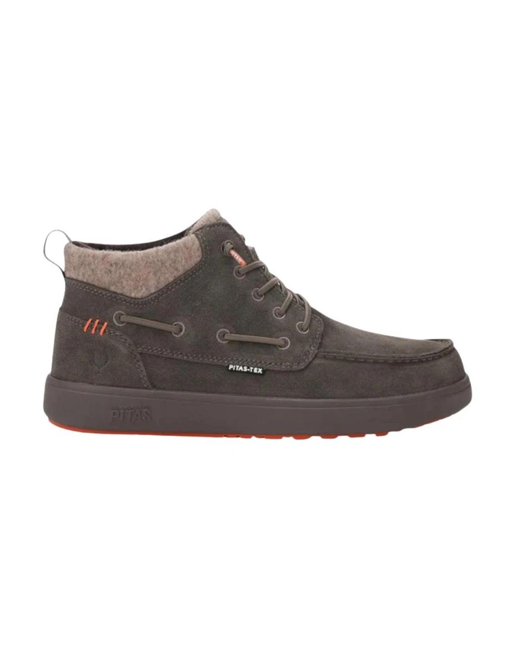 WALK IN PITAS Brown Lace-Up Boots for men
