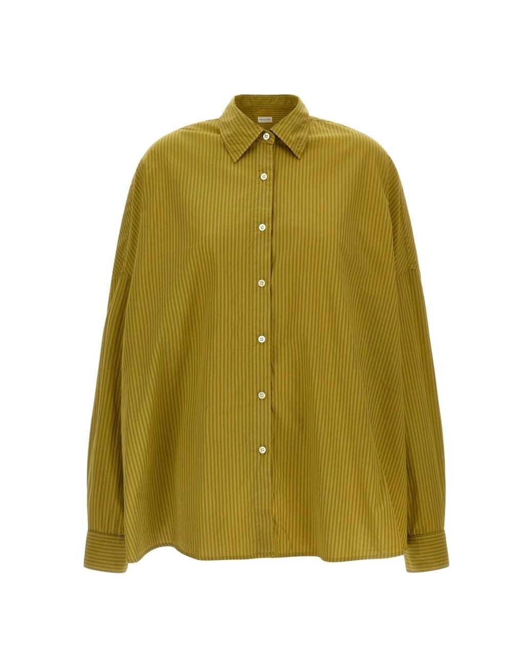 Dries Van Noten Green Shirts