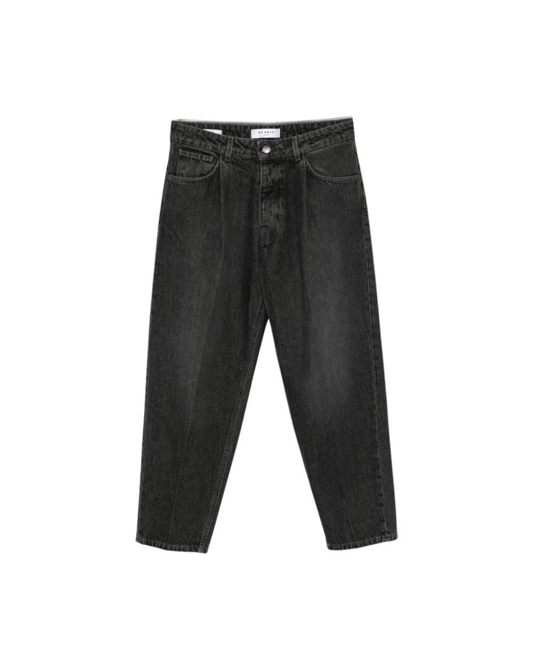 BE ABLE Black Straight Fit Jeans for men