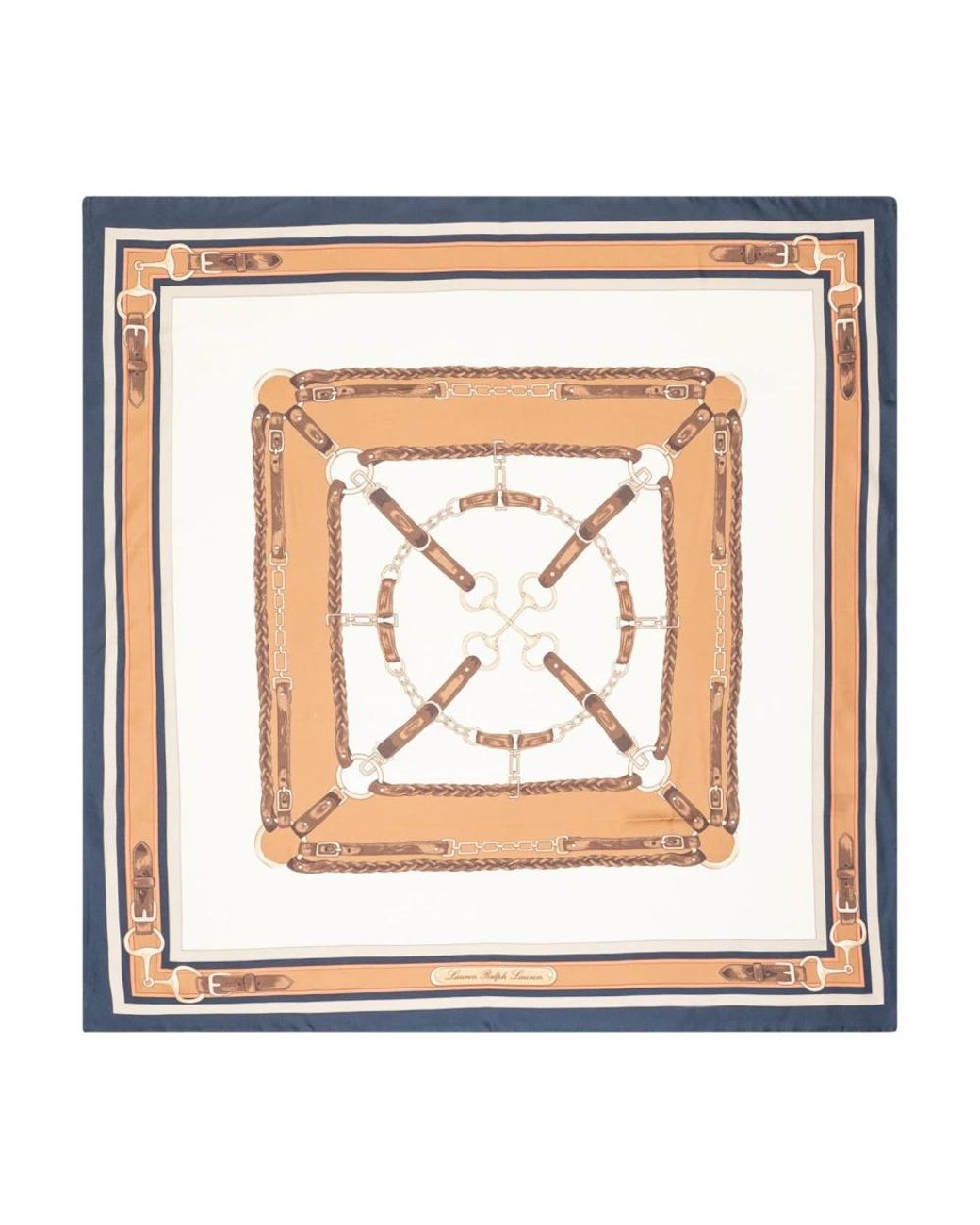 Ralph Lauren White Silk Scarves