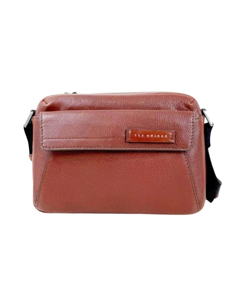 The Bridge Red Cross Body Bags for men