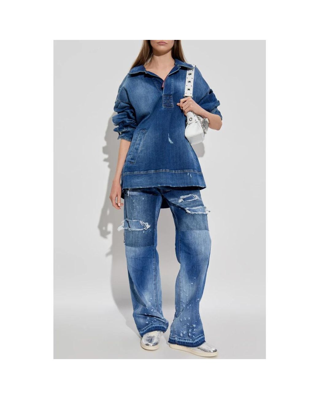 Straight Jeans DSquared² de color Blue