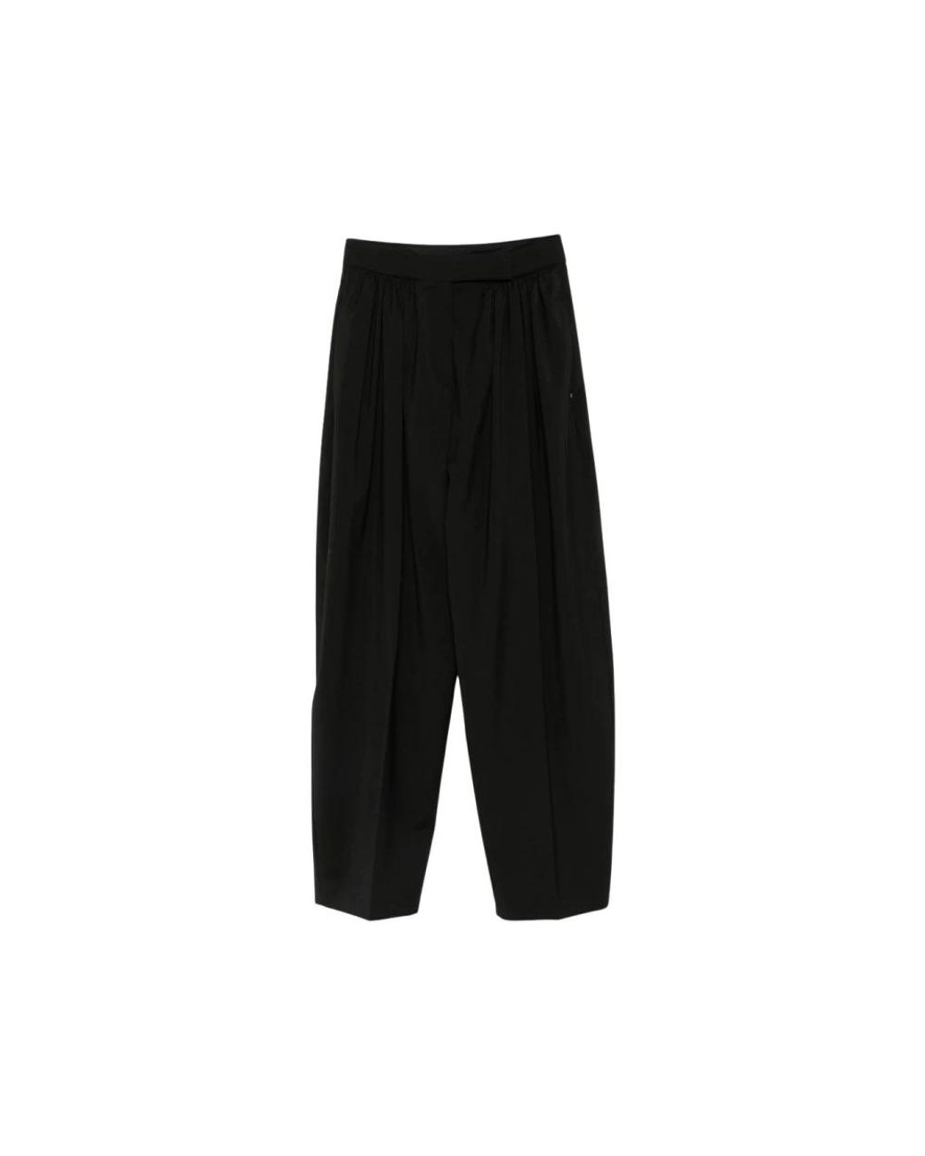 Sportmax Black Tapered Trousers