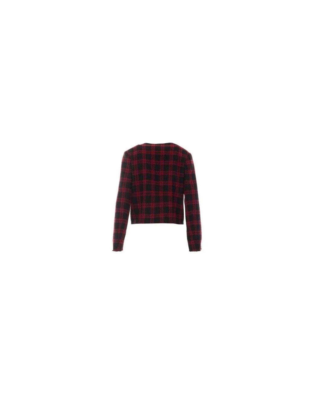 Pinko Red Tweed Jackets