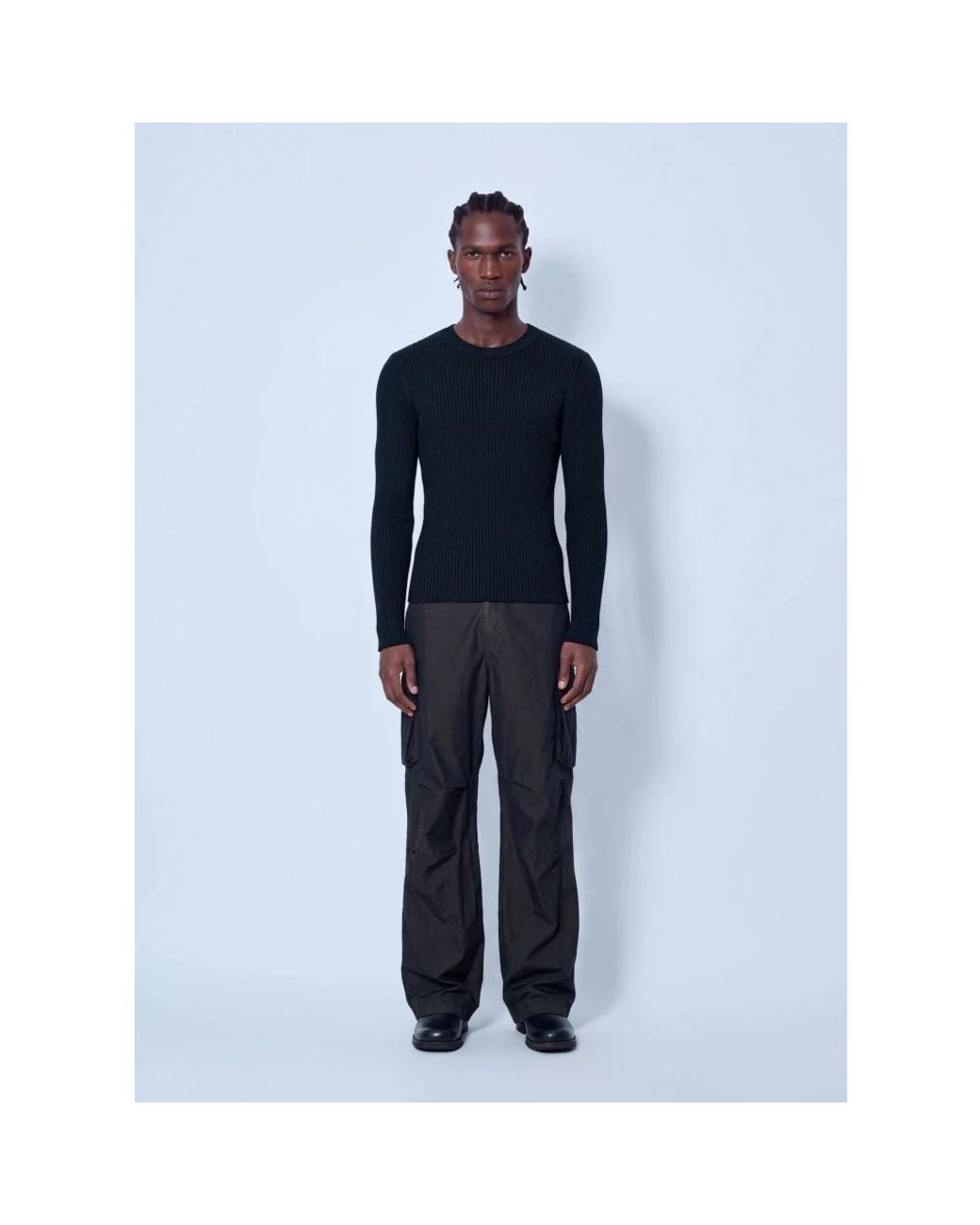 Our Legacy Blue Round-Neck Knitwear for men