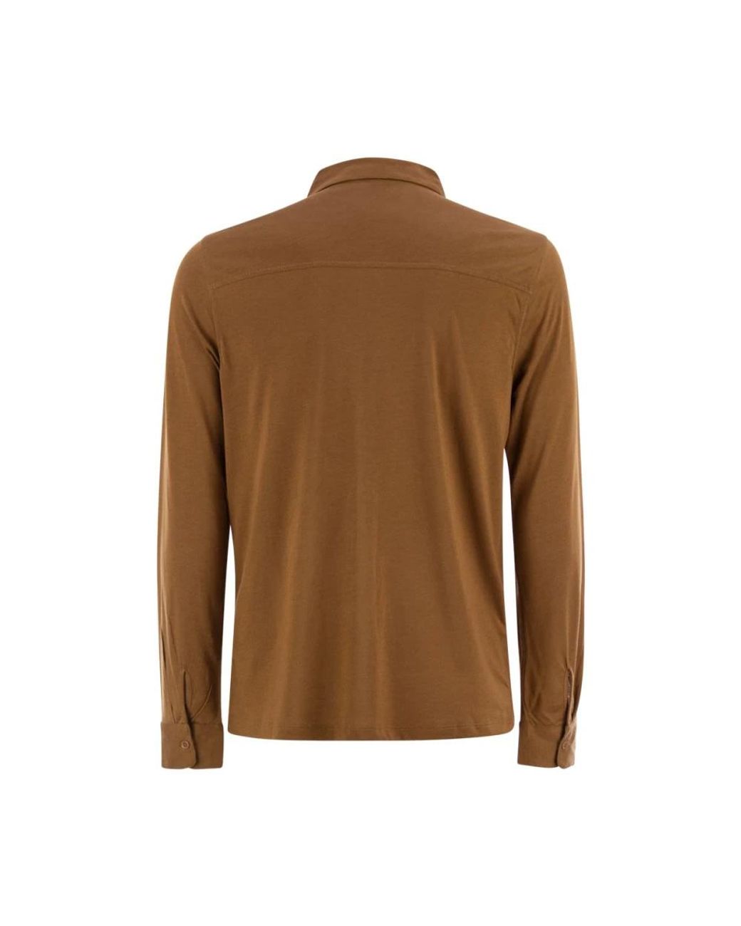 Majestic Filatures Brown Casual Shirts for men