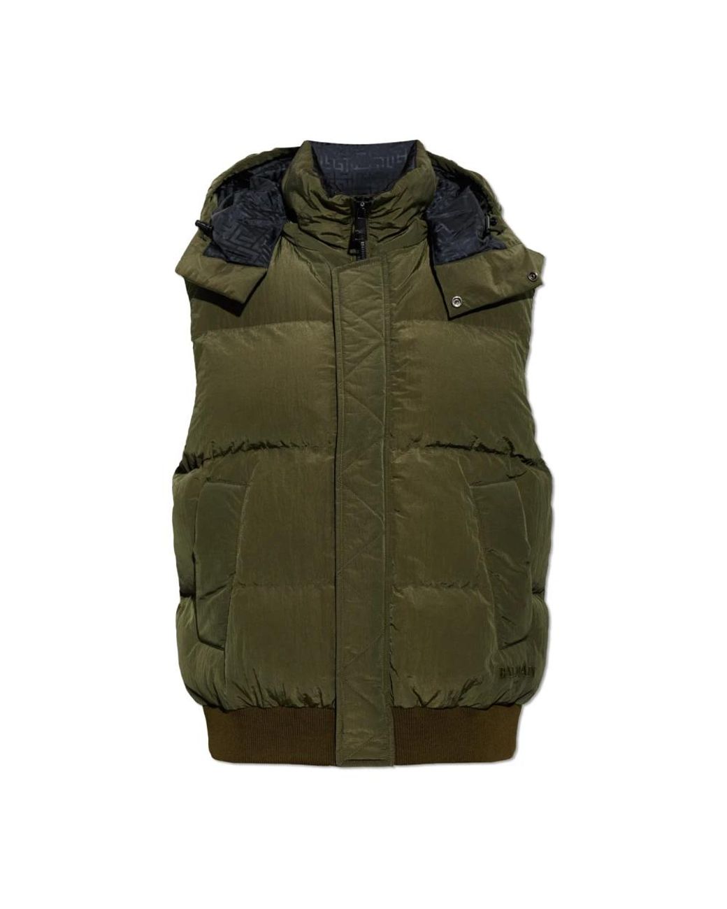 Balmain Isolierte Weste in Green für Herren