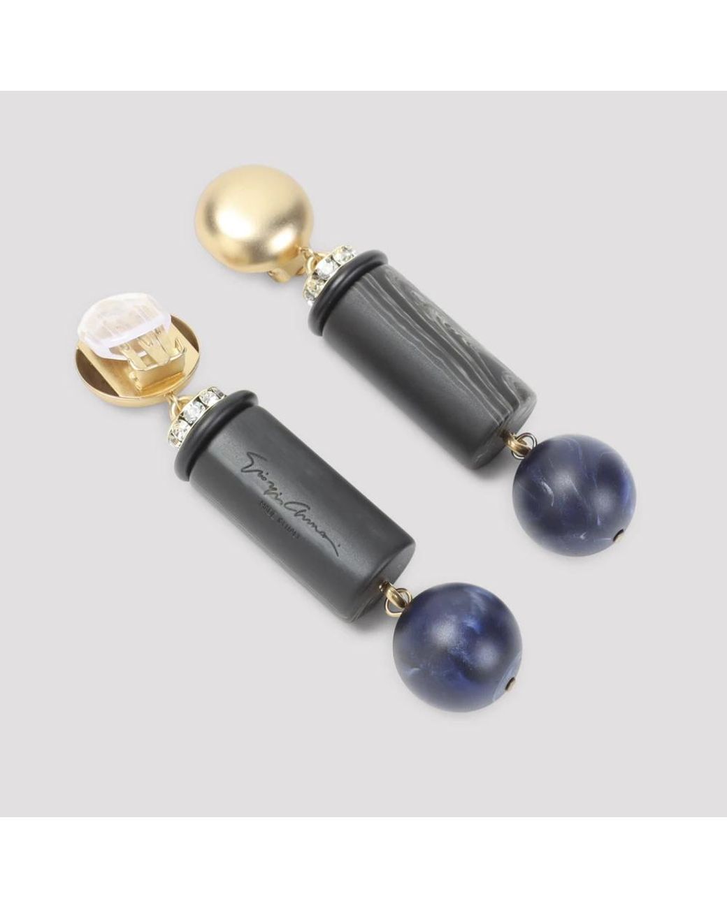 Giorgio Armani Blue Earrings