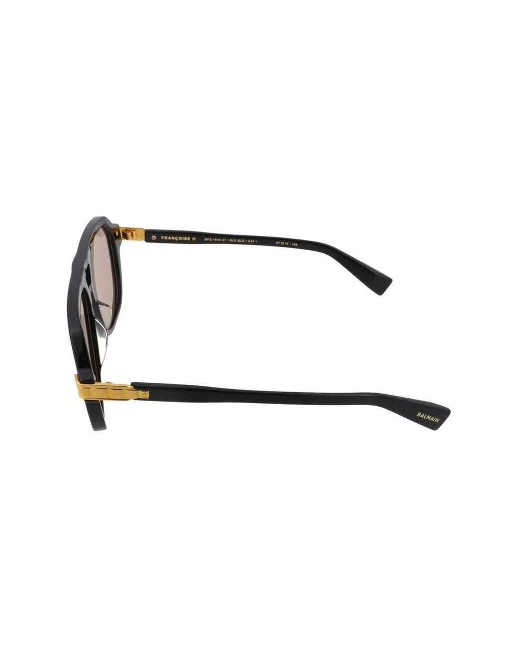 Balmain Metallic Sunglasses