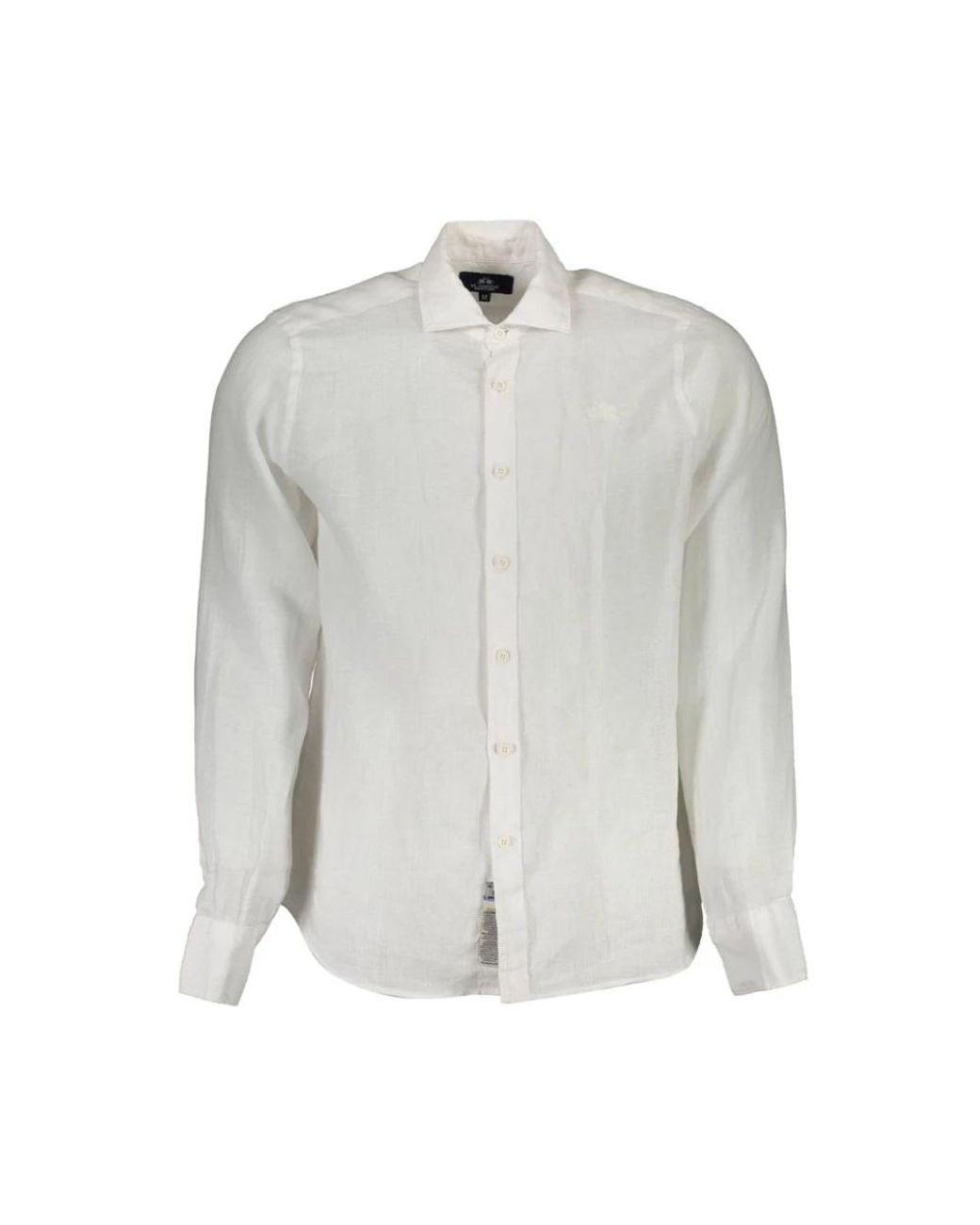 La Martina Gray Casual Shirts for men