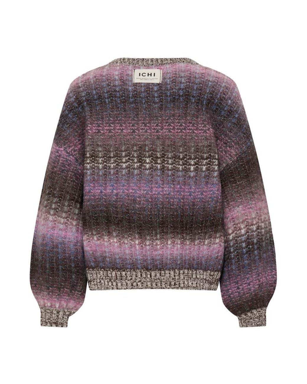 Ichi Purple Strickware
