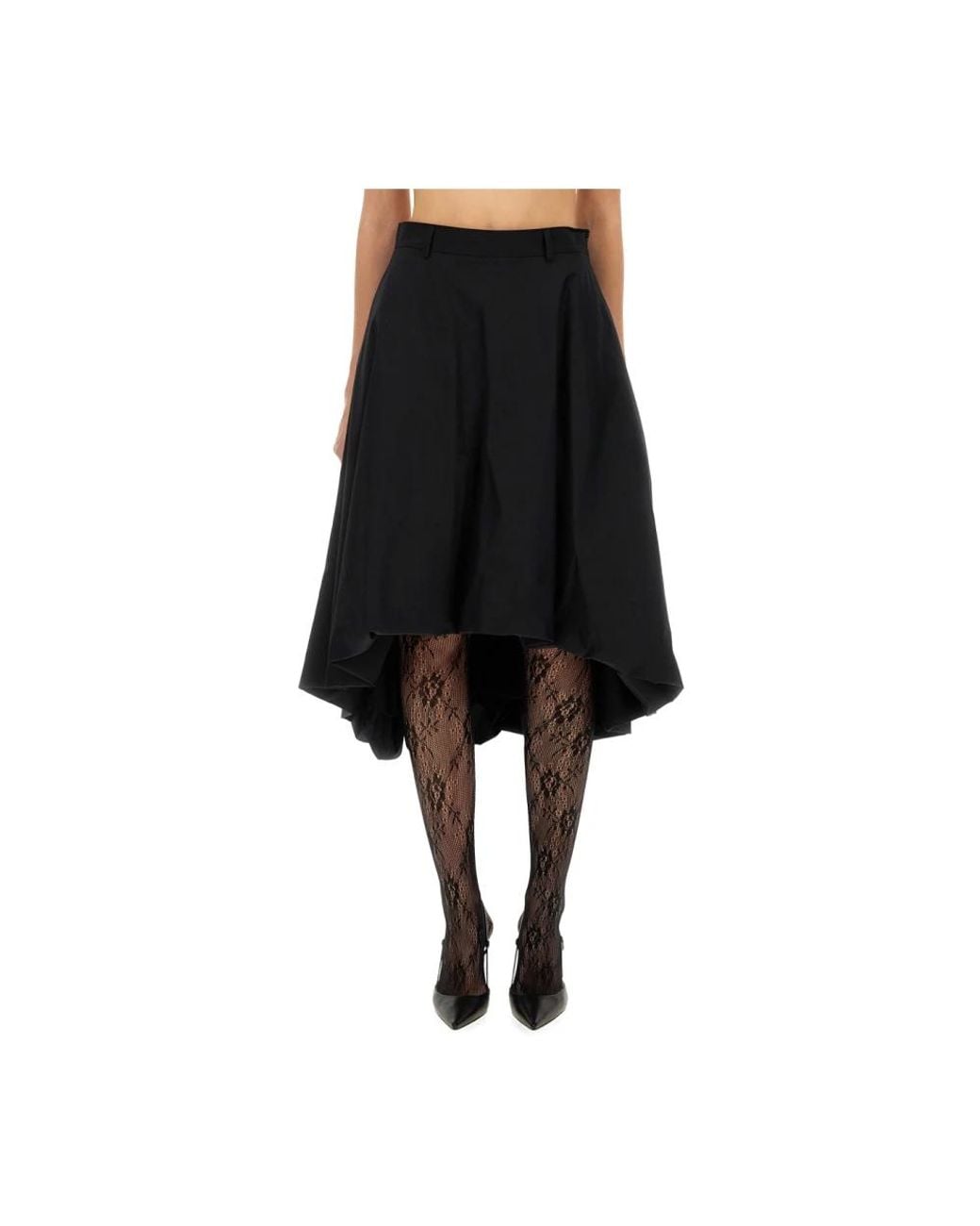 Moschino Black Midi Skirts