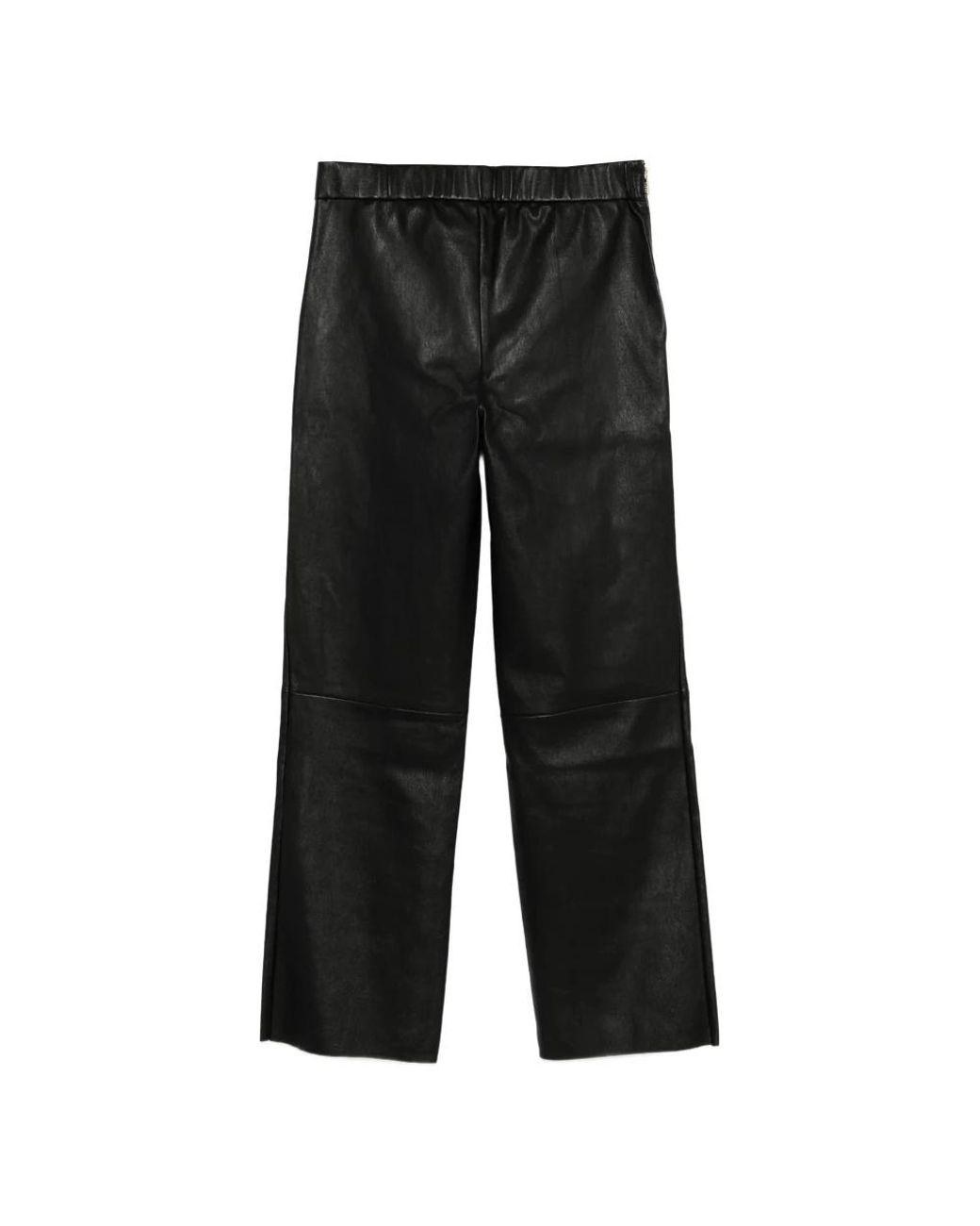 Max & Moi Black Leather Trousers