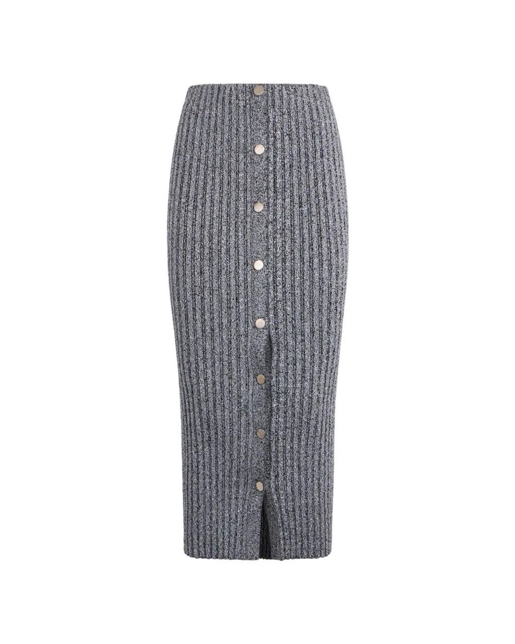 Philosophy Di Lorenzo Serafini Gray Pencil Skirts