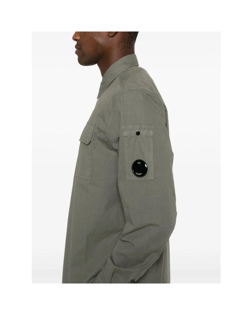 C P Company Green Casual Shirts for men