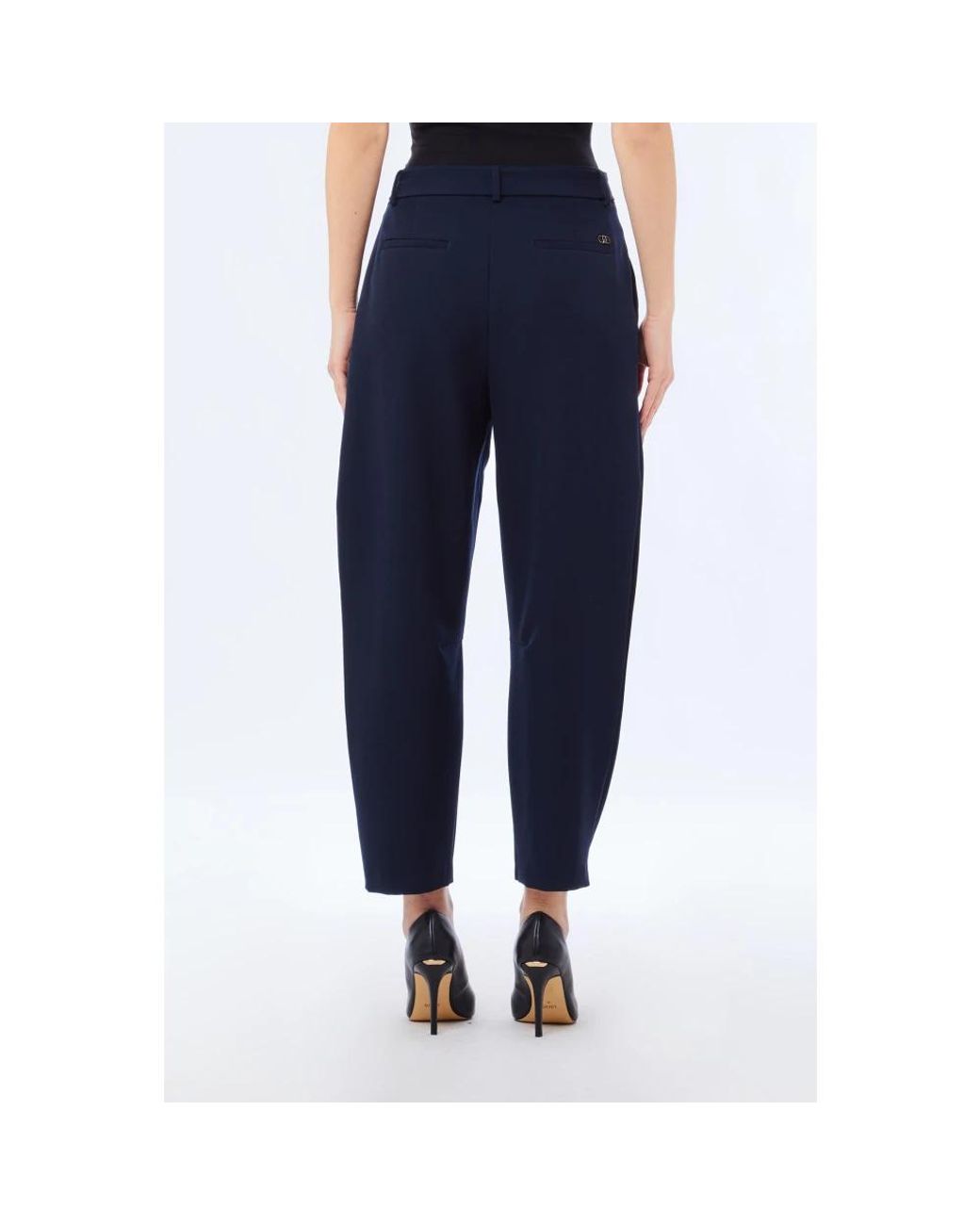 Liu Jo Blue Cropped Trousers