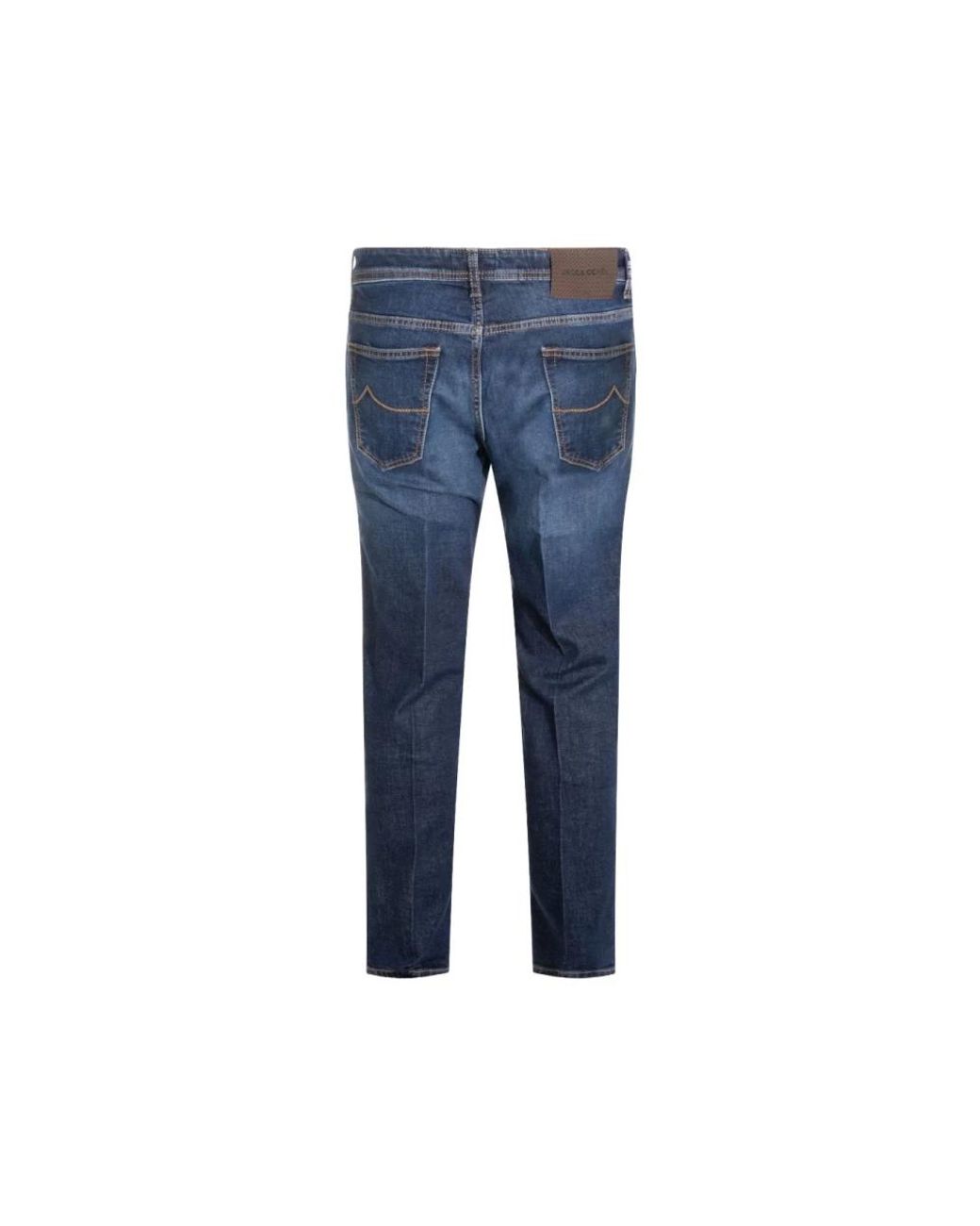 Jacob Cohen Blue Straight Fit Jeans for men