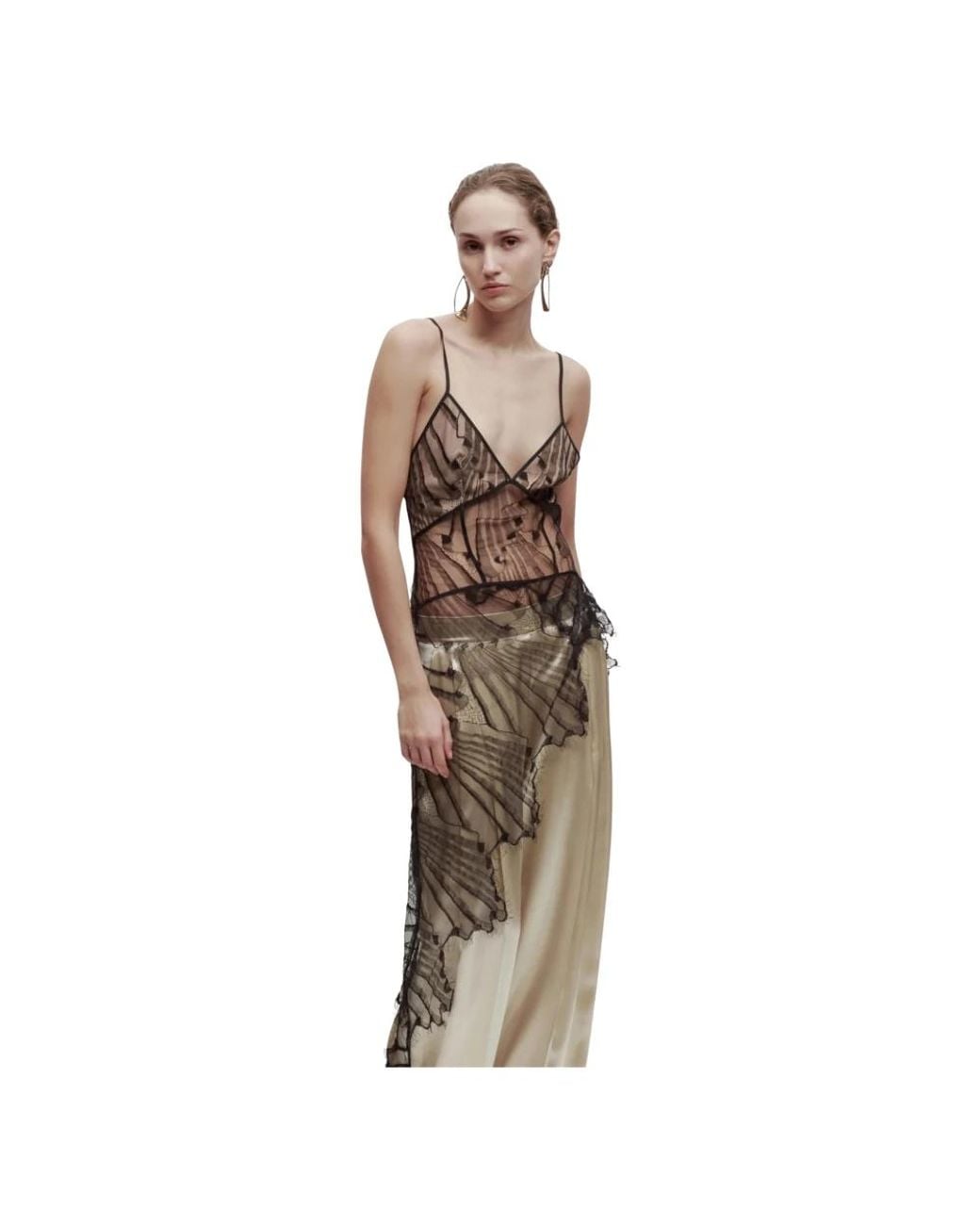 Erika Cavallini Semi Couture Black Sleeveless Tops