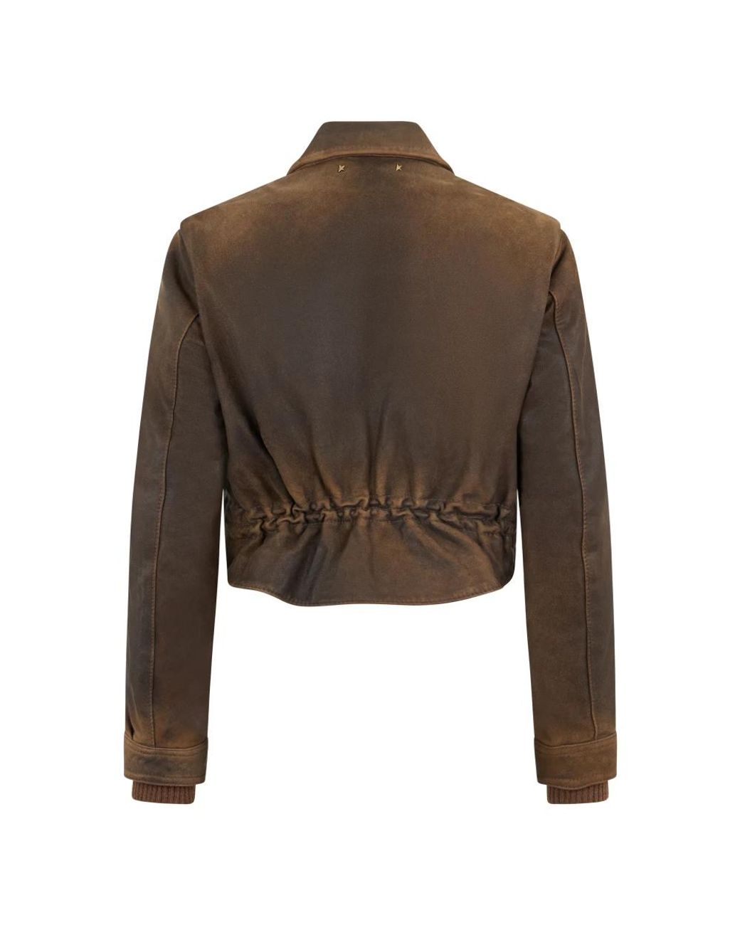 Golden Goose Deluxe Brand Brown Leather Jackets