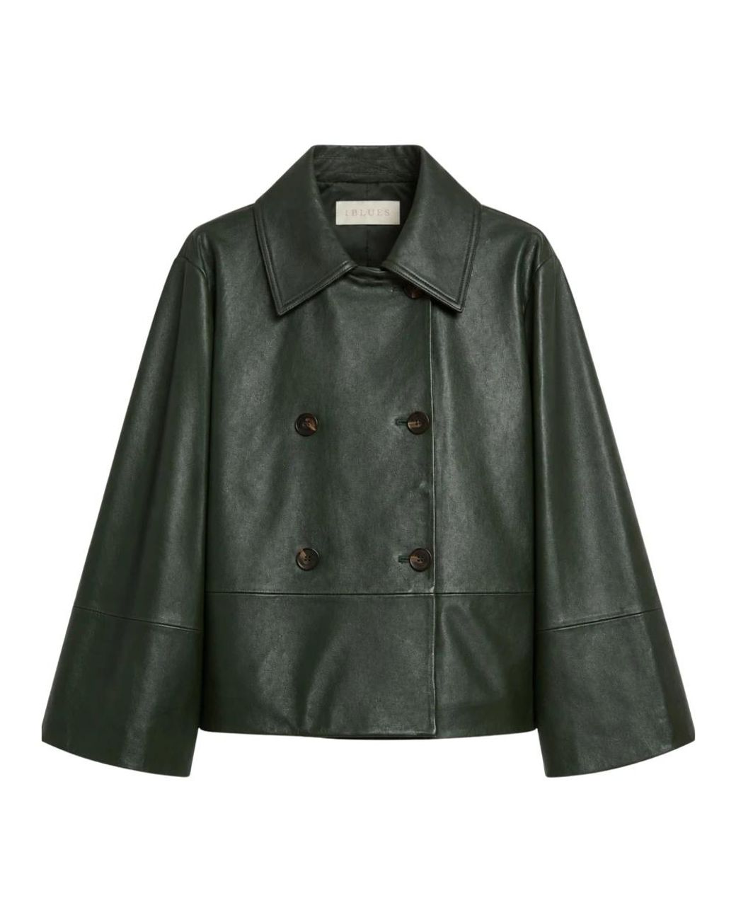 iBlues Green Leather Jackets