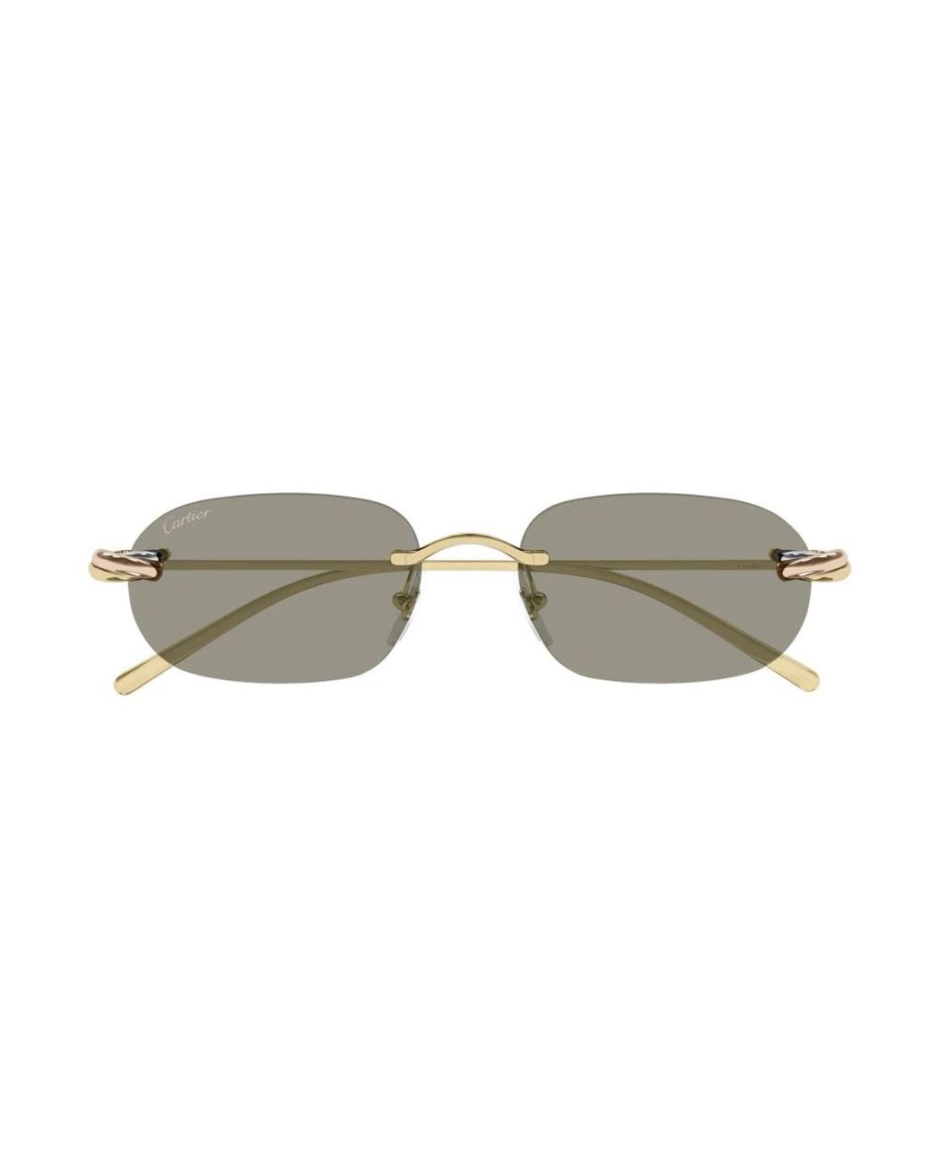 Cartier Metallic Sunglasses