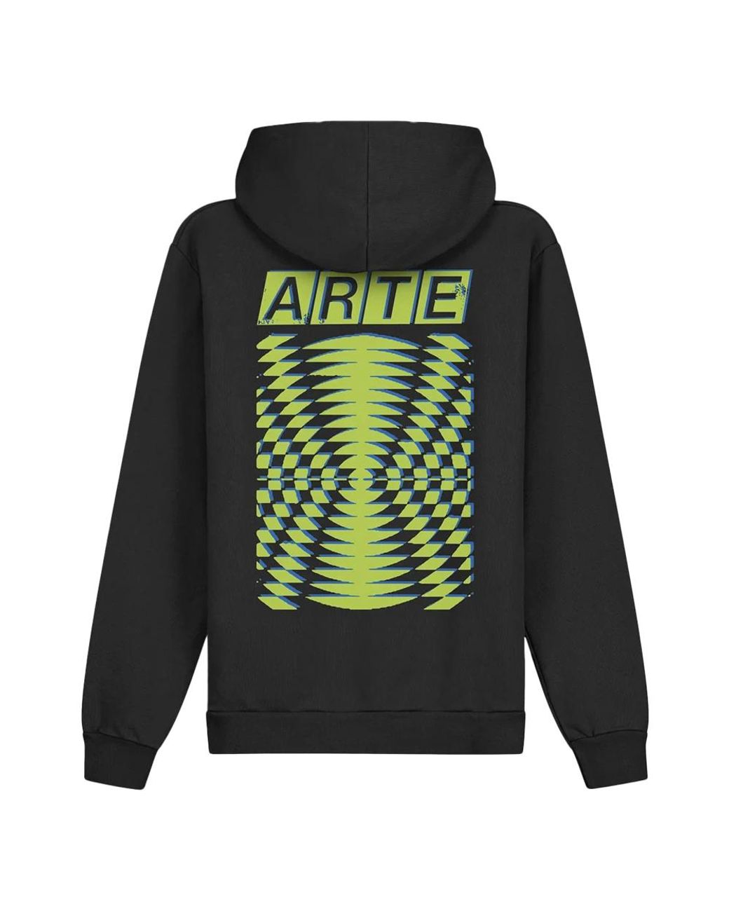Arte' Black Hoodies for men