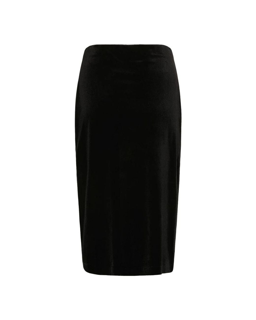 Midi Skirts Part Two de color Black