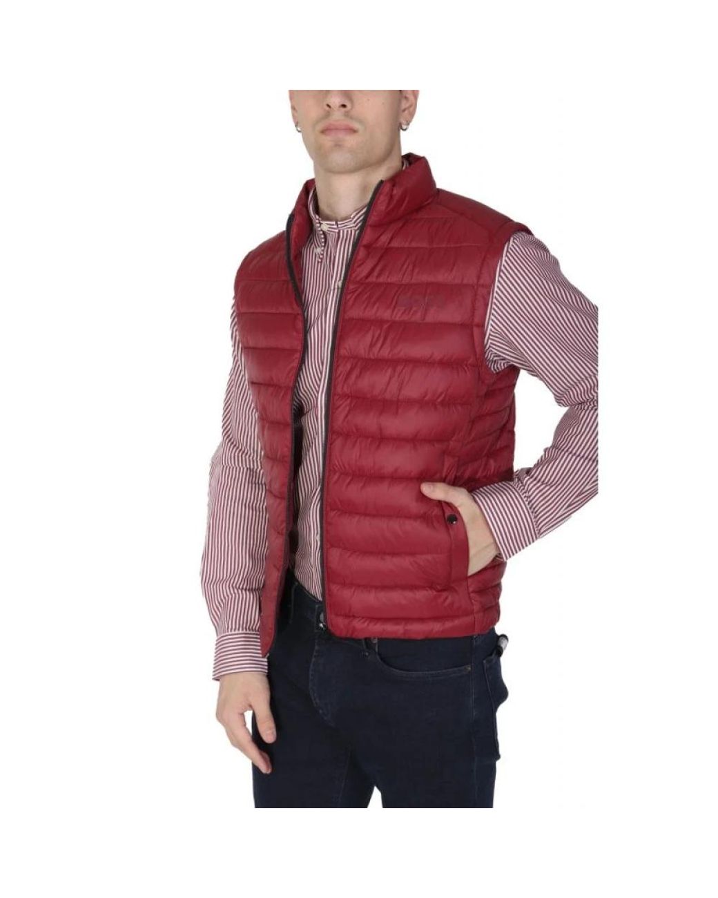 Vests Boss pour homme en coloris Red