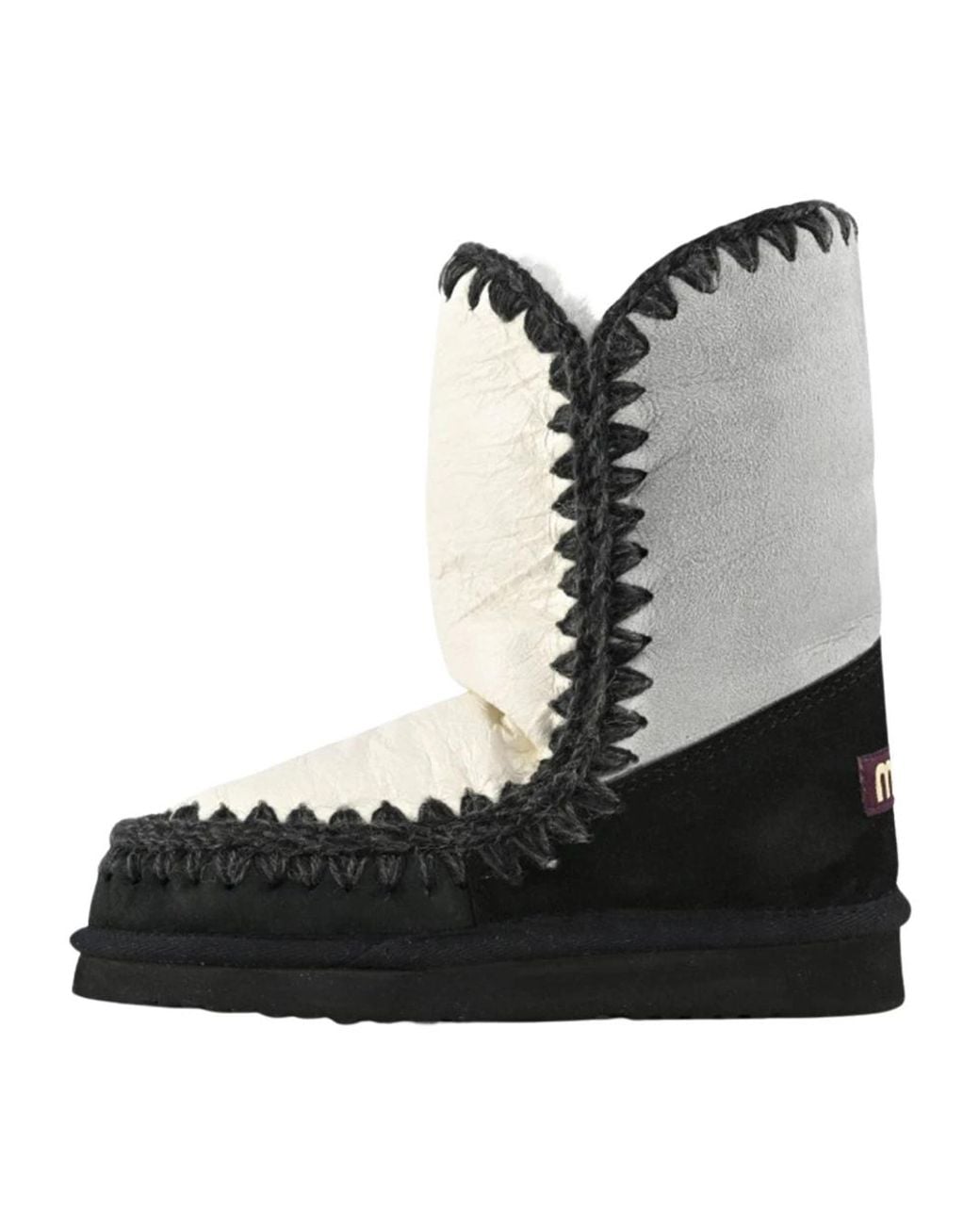 Mou Black Winter Boots