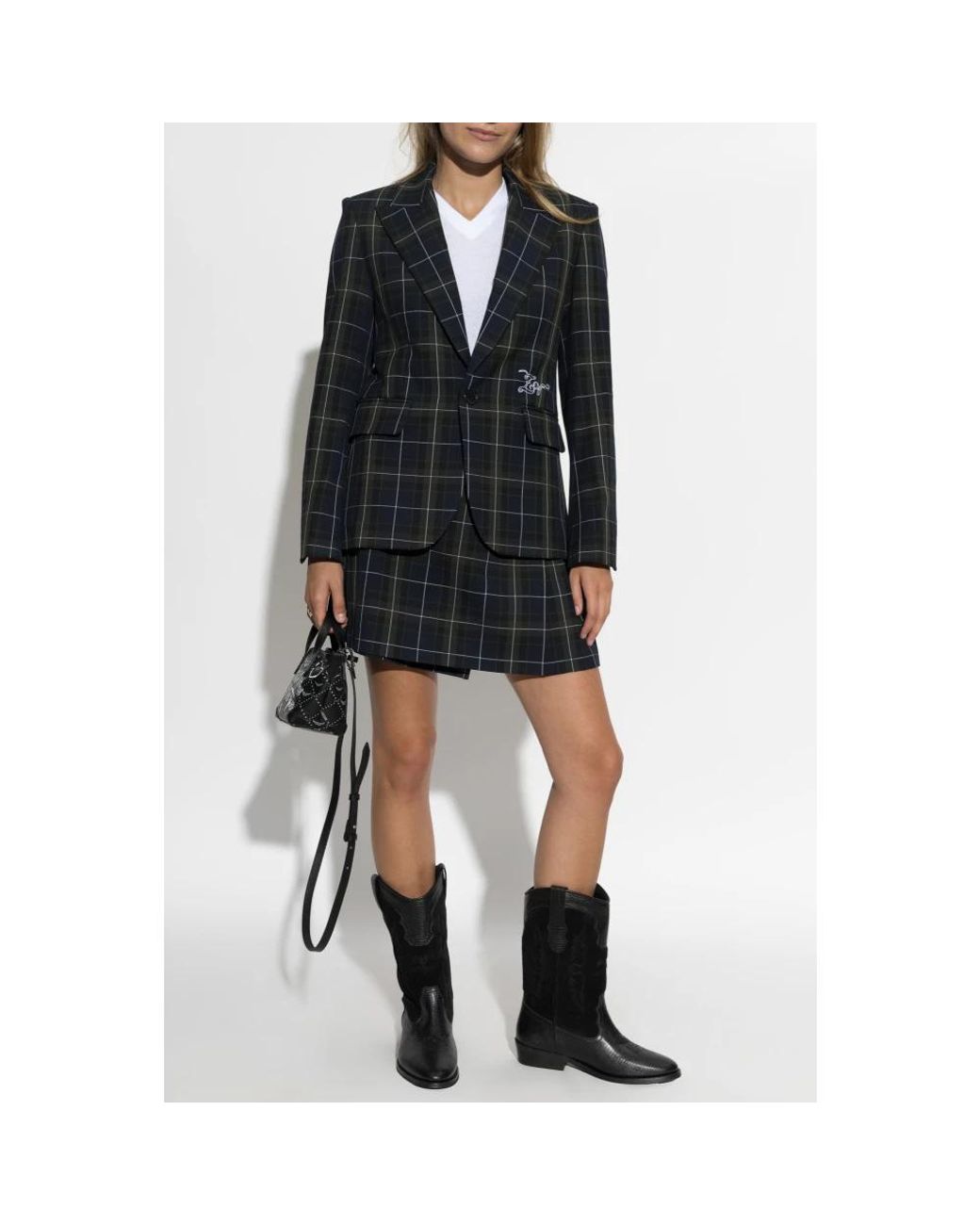 Zadig & Voltaire Black Short Skirts