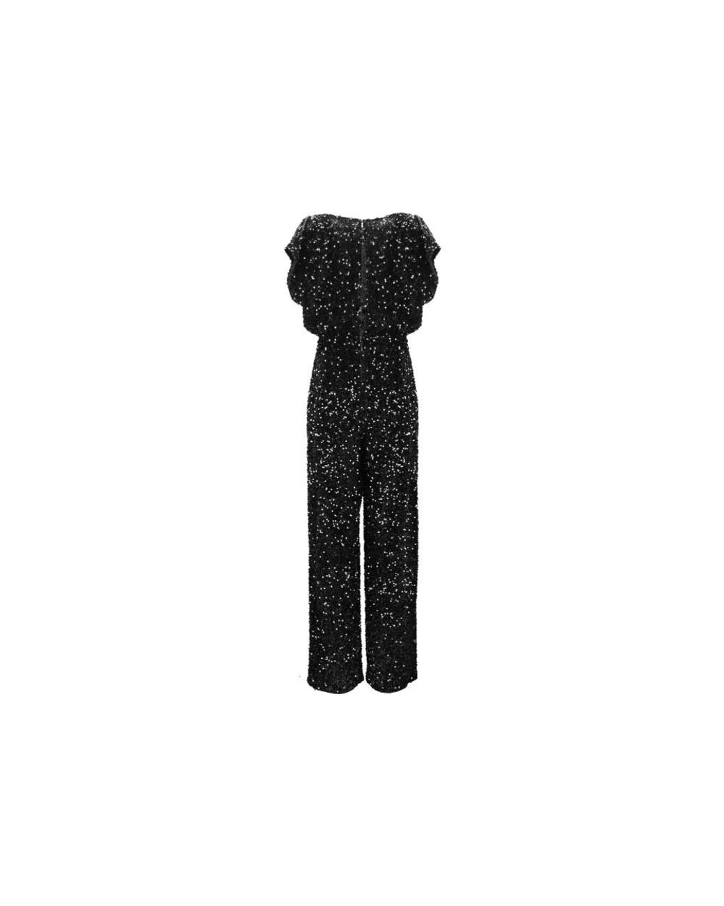 Elisabetta Franchi Black Jumpsuits