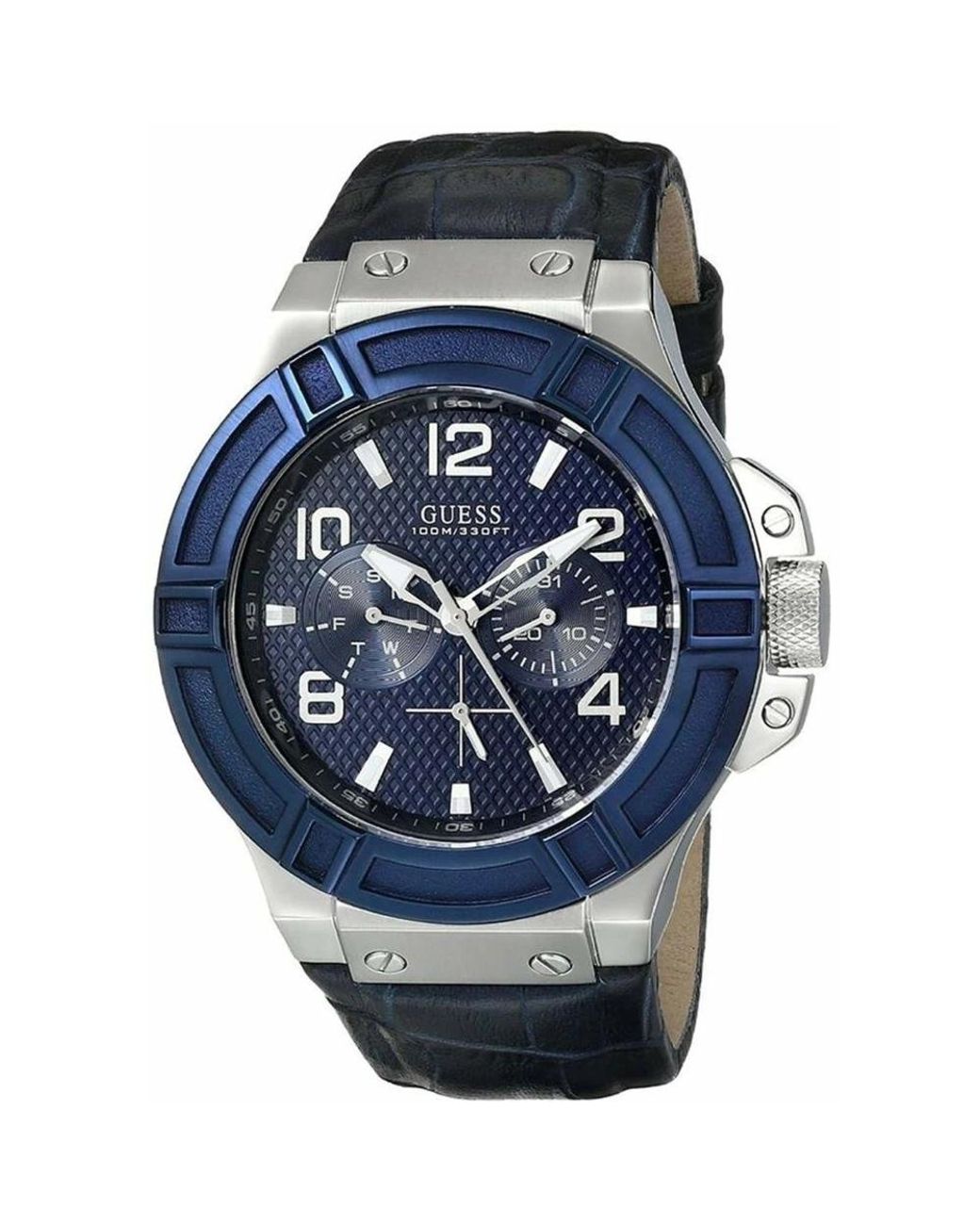 Guess Rigor Multifunctioneel Horloge in het Blue voor heren