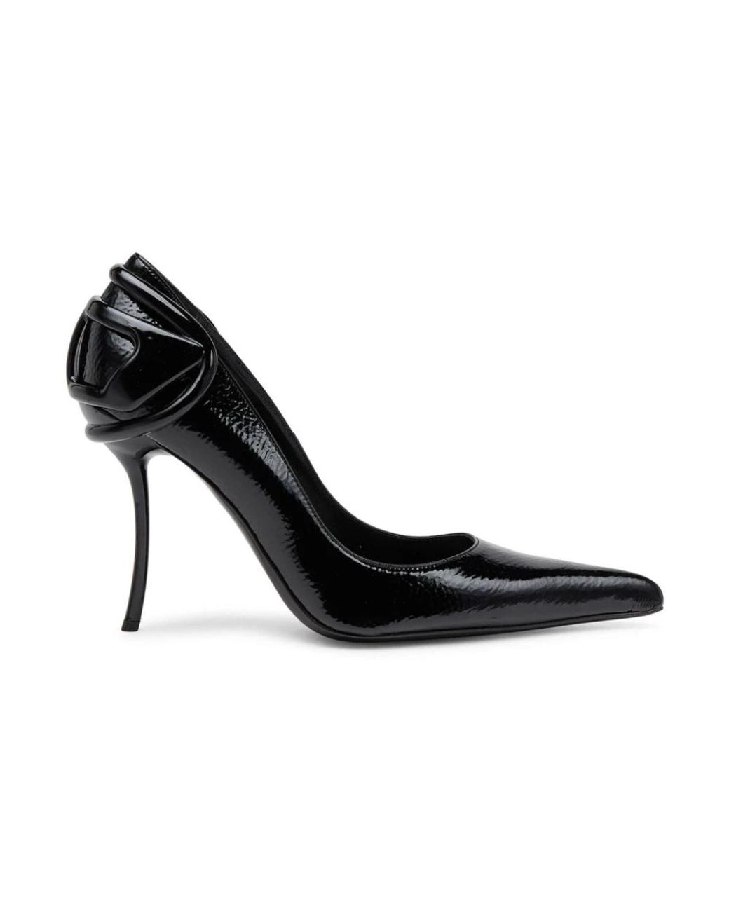 DIESEL Black High-Heeled Pumps