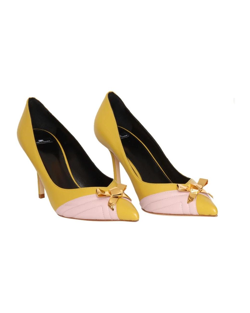 Elisabetta Franchi Yellow Pumps