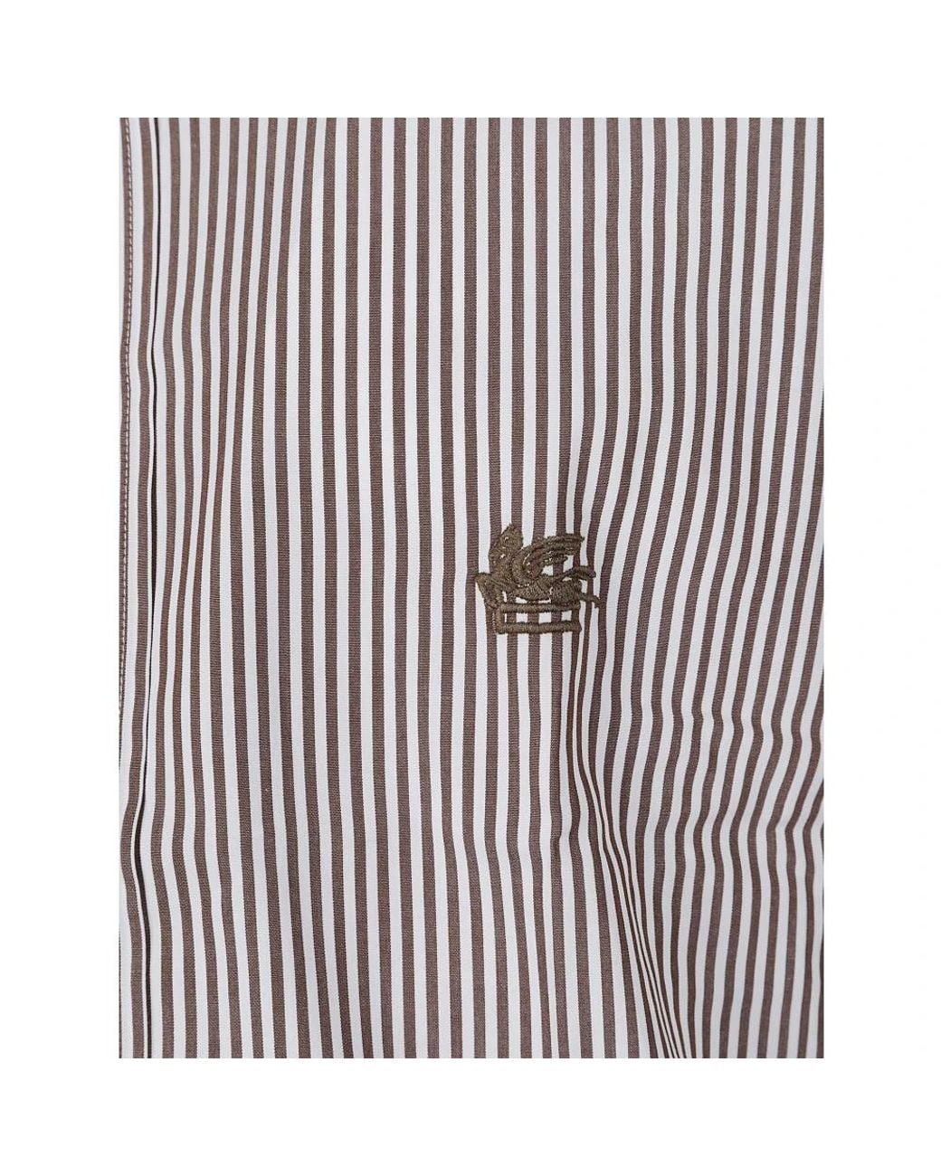 Etro Gray Casual Shirts for men